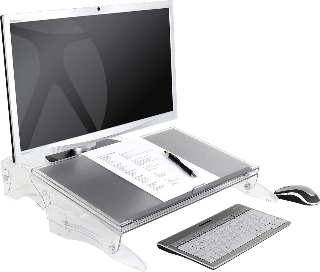 BakkerElkhuizen BNEFDESK640 Documenthouder Transparant (b x h x d) 520 x 390 x 170 mm-5