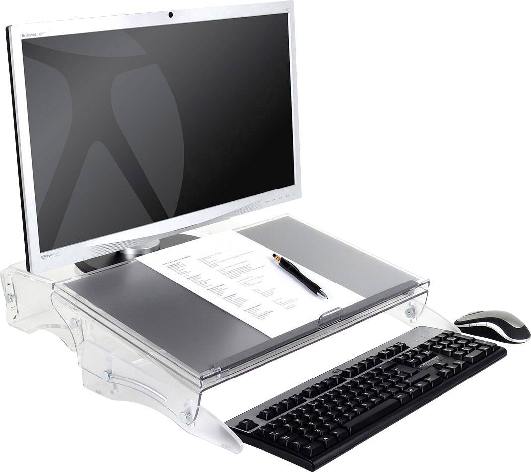 BakkerElkhuizen BNEFDESK640 Documenthouder Transparant (b x h x d) 520 x 390 x 170 mm-22