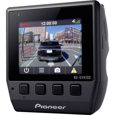 Pioneer ND-DVR100 Dashcam met GPS Kijkhoek horizontaal (max.): 114 ° 12 V  Display, Microfoon, Accu