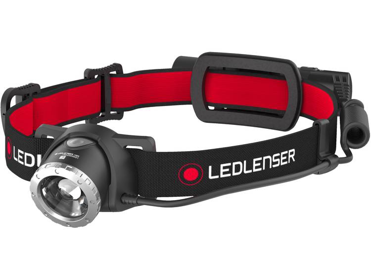 LED Hoofdlamp Ledlenser H8R werkt op een accu 600 lm 120 h 500852
