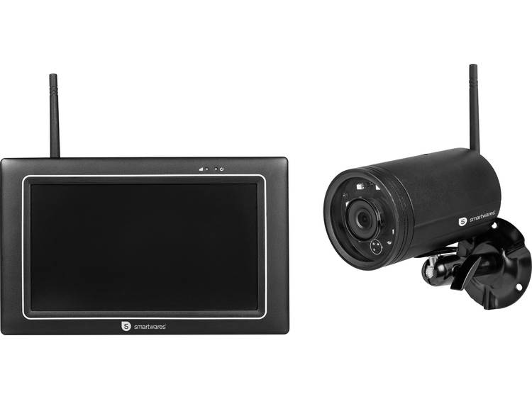Draadloze bewakingsset Met 1 camera Smartwares CMS-31098