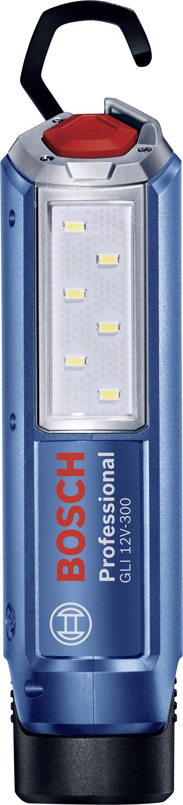 Bosch Professional 06014A1000 GLI 12V-300 Werklamp LED    300 lm Aantal meegeleverde accu's 1