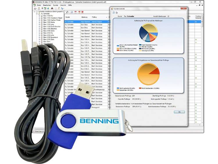 Software Benning Software BENNING PC-WIN ST 750-760 , 047002