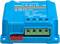 Blauwe DC/DC-converter met opschrift 'Orion-Tr 24 | 12 - 10'. Ingangen: 18-36V, Uitgang: 12V, Vermogen: 120W (10A).