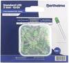 Barthelme LED-assortiment Groen Rond 3 mm 100 mcd 30 ° 20 mA 2 V