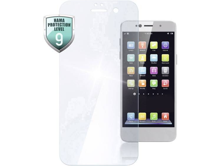 Hama Premium Screenprotector (glas) Geschikt voor model (GSMs): Huawei P20 Lite 1 stuks