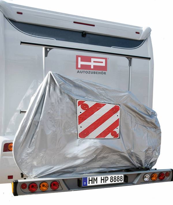 HP Autozubehör 18158 Fahrradhülle mit Warntafeltasche Fietshoes (l x b x h) 1 x 1.98 x 1.39 m Geschikt voor (automerken): Universal