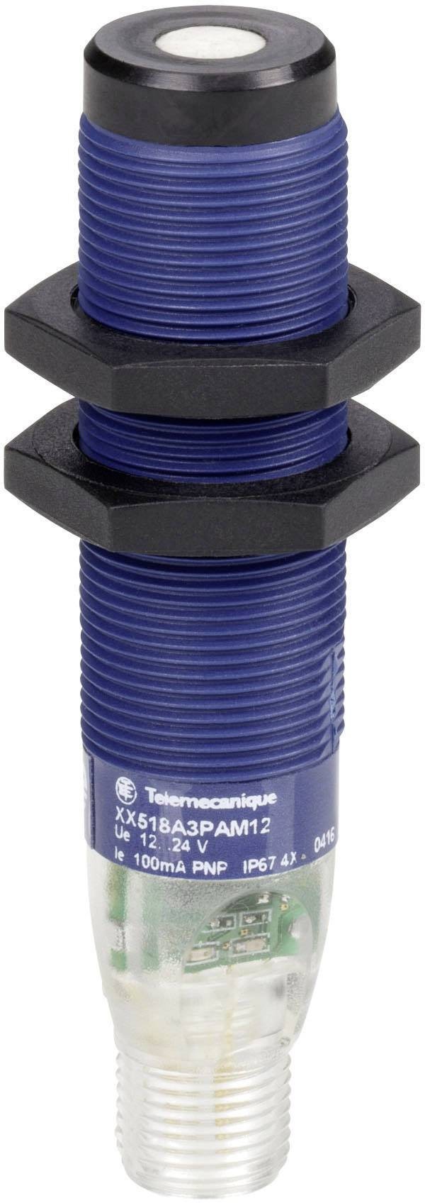 Telemecanique Ultrasone sensor Ultrasoon M18 Vlak PNP XX518A3PAM12-1