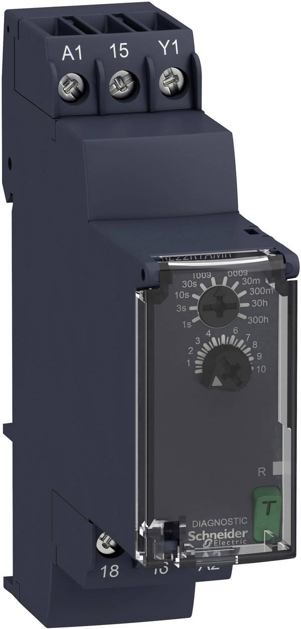 Schneider Electric RE22R1AMR RE22R1AMR Tijdrelais Monofunctioneel 1 stuk(s) Tijdsduur: 0.05 s - 300 h 1x wisselcontact Piece