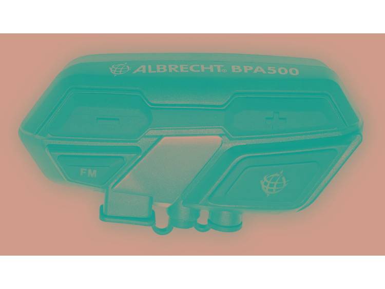 Albrecht BPA 500 15530 Headset met microfoon Geschikt voor (helm): Universeel