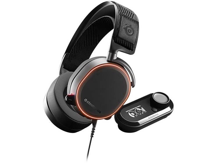 Steelseries Arctis Pro + GameDAC Gaming headset USB, 3.5 mm jackplug Kabelgebonden Over Ear Zwart