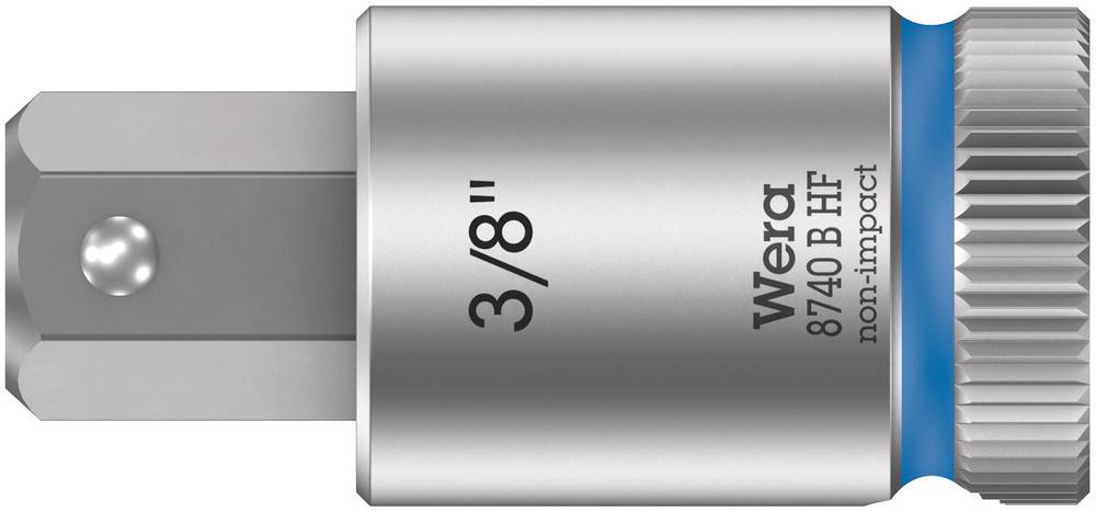 WERA WERA.05003093001 Dop: binnenzeskant-bit; inch,Hex-Plus; HEX 3/8"; 3/8"; 38,5mm - 1 stuk