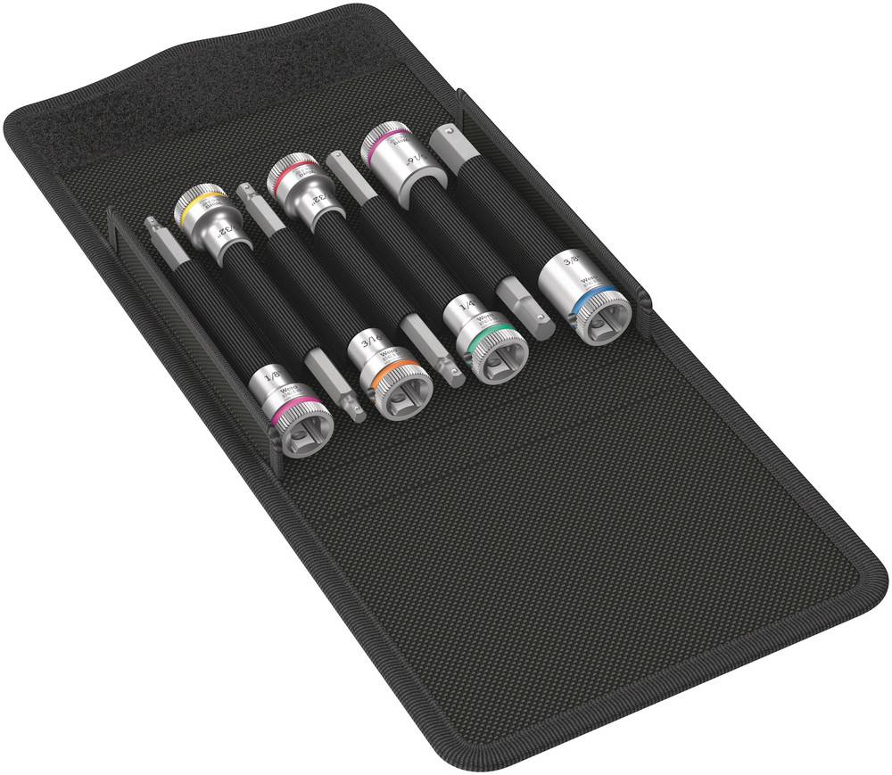 Wera 8740 B HF 05003181001 Dopsleutel-bitinzetset 3/8" (10 mm) 7-delig