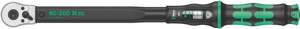 Wera Click-Torque C 3 05075622001 Momentsleutel Met omschakelbare ratel 1/2" (12,5 mm) 40 - 200 Nm