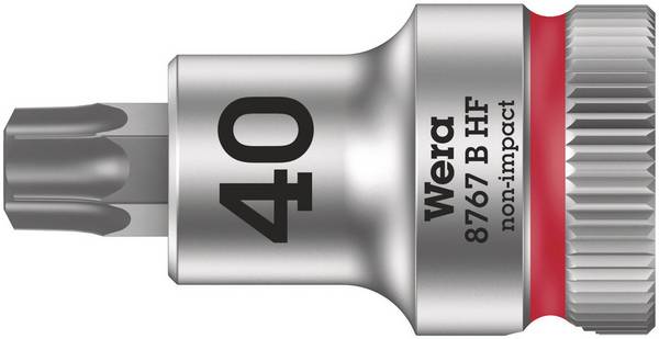 Wera 8767 B HF 05003068001 Binnen-zesrond (TX) Dopsleutelinzetstuk Houderfunctie 10 mm 3/8" T 40 3/8" (10 mm)