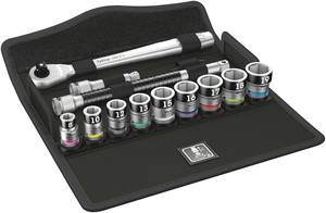 Conrad Wera 8100 SB HF 1 Zyklop 05003785001 Dopsleutelset Metrisch 3/8" (10 mm) 13-delig aanbieding