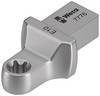 Insteeksleutel 7776 sleutelwijdte TX 8 9 x 12 mm chroom-vanadiumstaal WERA