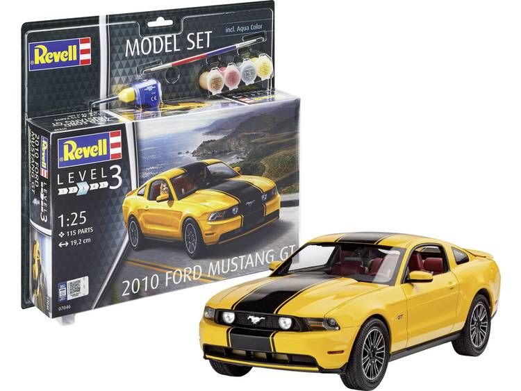 Revell 67046 2010 Ford Mustang GT Auto (bouwpakket) 1:25