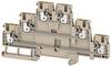 Weidmüller 2428530000 Doorgangsklem 3-etages 5.1 mm Spanveer Beige 50 stuk(s)