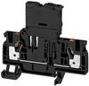 Weidmüller 2429860000 Zekering-serieklem 6.10 mm Spanveer Zwart 50 stuk(s)