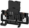 Weidmüller 2429870000 Zekering-serieklem 6.10 mm Spanveer Zwart 50 stuk(s)
