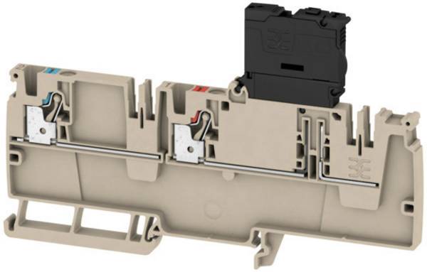 Weidmüller 2460130000 Verdeler-serieklem 6.10 mm Spanveer  Beige 50 stuk(s)