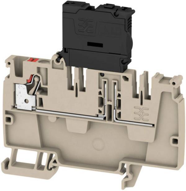 Weidmüller 2460190000 Verdeler-serieklem 6.10 mm Spanveer  Beige 50 stuk(s)