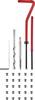 TOOLCRAFT TO-5016570 Schroefdraadrolset 30-delig M4