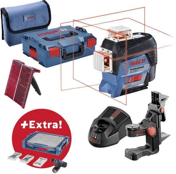 Bosch Professional GLL 380 C + BM1 + MobilitySet Lijnlaser Conrad.nl