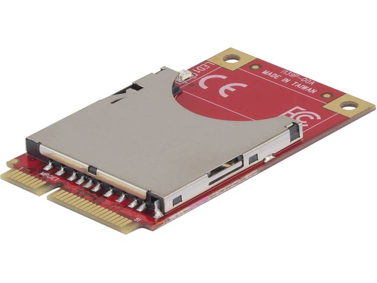Interface-converter [1x Min-PCIe-stekker 1x SD-kaartslot] Renkforce
