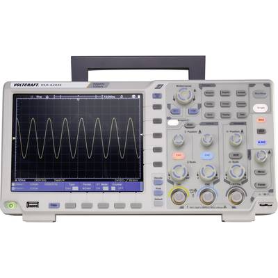 VOLTCRAFT DSO-6202E Digitale oscilloscoop  200 MHz 2-kanaals 1 GSa/s 40000 kpts 14 Bit Digitaal geheugen (DSO) 1 stuk(s)
