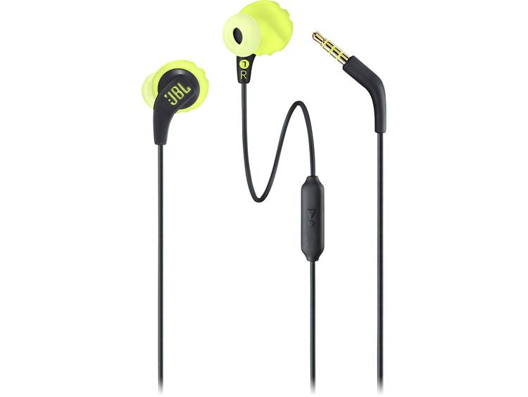 JBL Endurance Run Sport Koptelefoon In Ear Lime Headset, Bestand tegen zweet