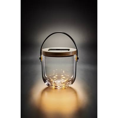 Krinner Deco Glass "Basic" 22500 Decolamp   LED   Warmwit Helder, Bamboe, Zwart