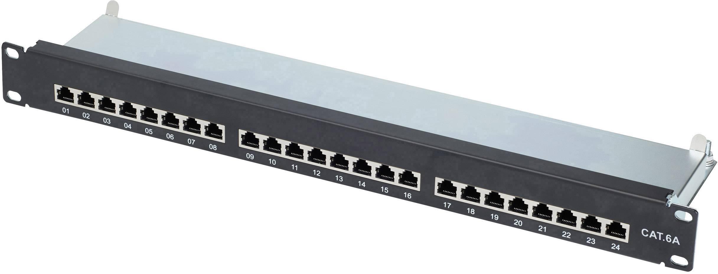 Renkforce 26 + 2 Port Nätverk Patchpanel CAT 6A 1 U