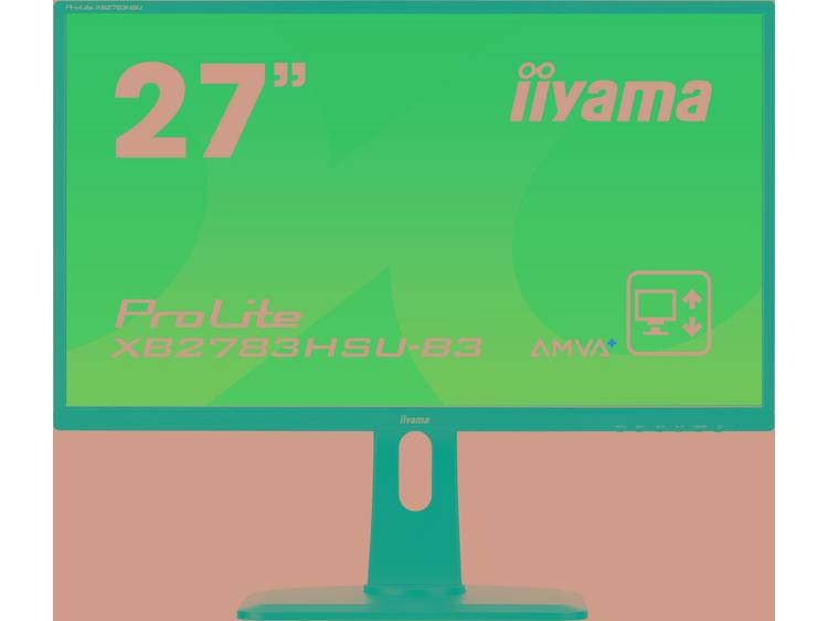 Iiyama ProLite XB2783HSU-B3 27  Full HD A-MVA Mat Zwart computer monitor