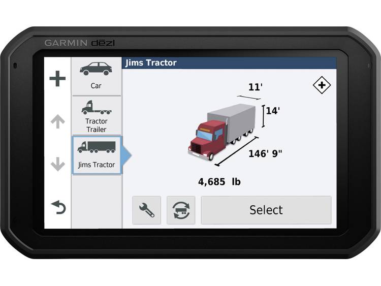 Garmin dÄzlâ¢ 780 LMT-D Navigatiesysteem voor vrachtwagens 17.7 cm 6.95 inch Europa