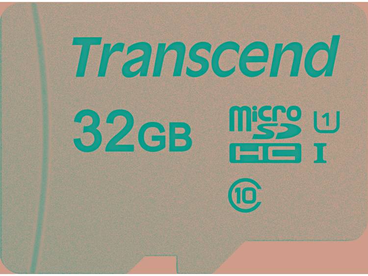 Transcend Premium 300S 32 GB microSDHC-kaart Class 10, UHS-I, UHS-Class 1