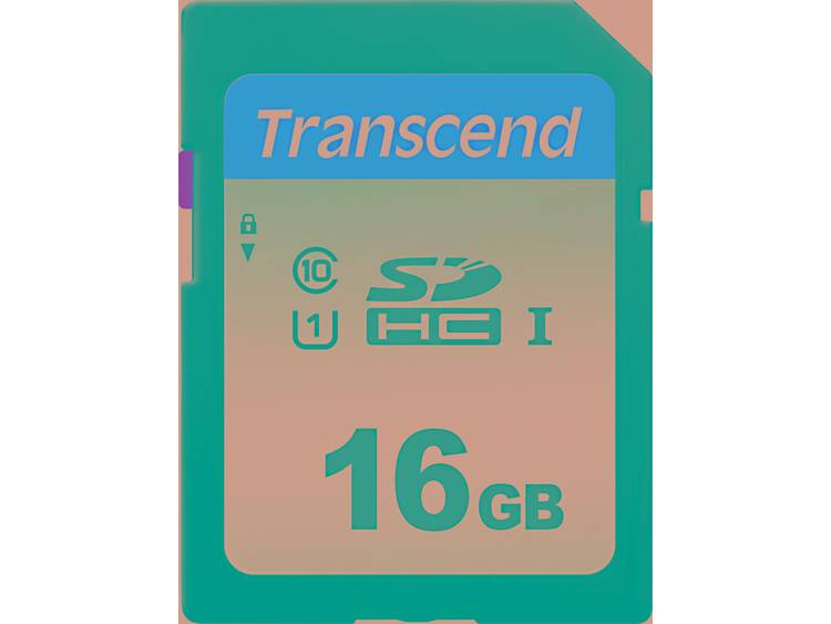 Transcend Premium 300S SDHC-kaart 16 GB Class 10, UHS-I, UHS-Class 1