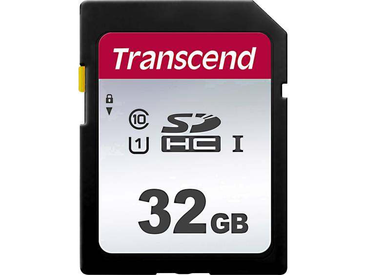 Transcend Premium 300S SDHC-kaart 32 GB Class 10, UHS-I, UHS-Class 1
