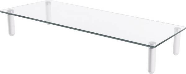 Digitus DA-90358 Monitorstandaard Hoogte: 8 tot 8 cm Glas