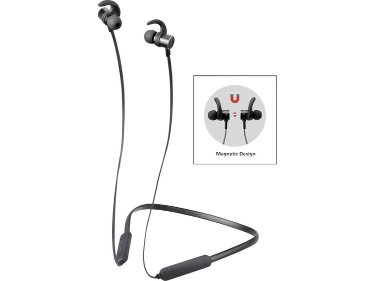 Renkforce RF-BTK-300 Bluetooth Sport Oordopjes In Ear Headset, Bestand tegen zweet, Volumeregeling, 