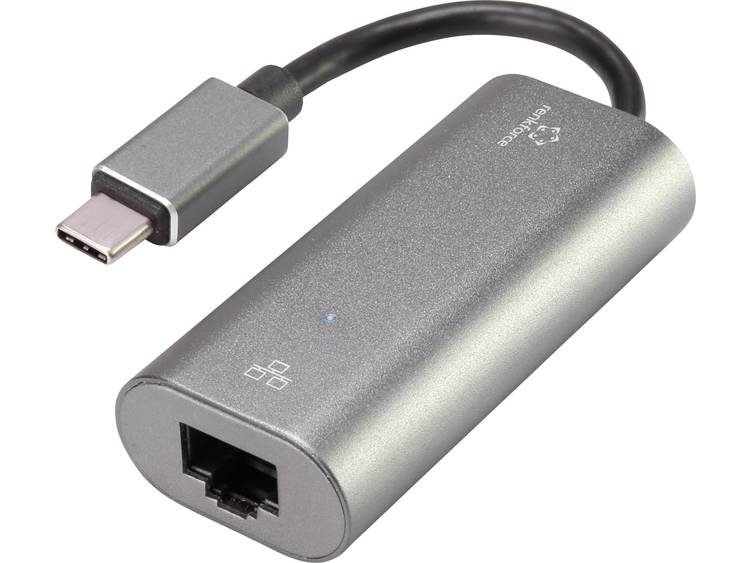 Renkforce Netwerkadapter USB-C USB 3.1, LAN (10-100-1000 MBit-s) 1 Gbit-s