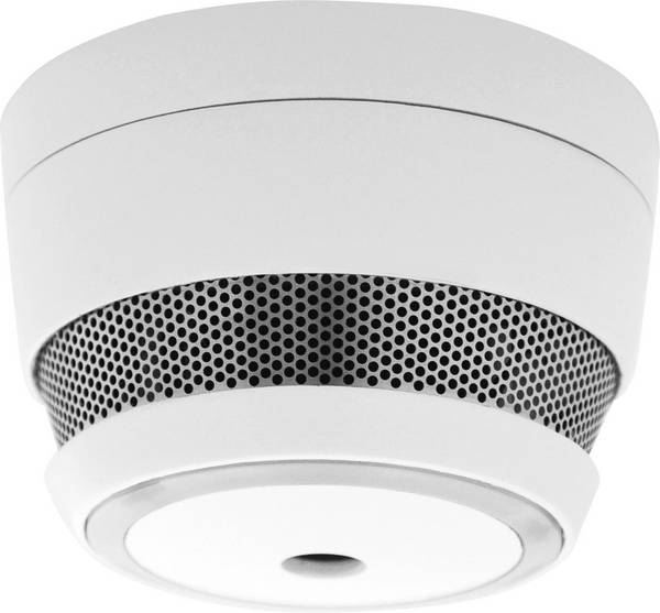 Cavius  Draadloze rookmelder  Incl. batterij (5 jaar), Koppelbaar, Mini werkt op batterijen (Ø x h) 65 mm x 41 mm