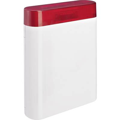 ABUS Secvest Funk-Außensirene FUSG50101 FUSG50101 Draadloze buitensirene Wit, Rood ABUS Professional, ABUS Secvest