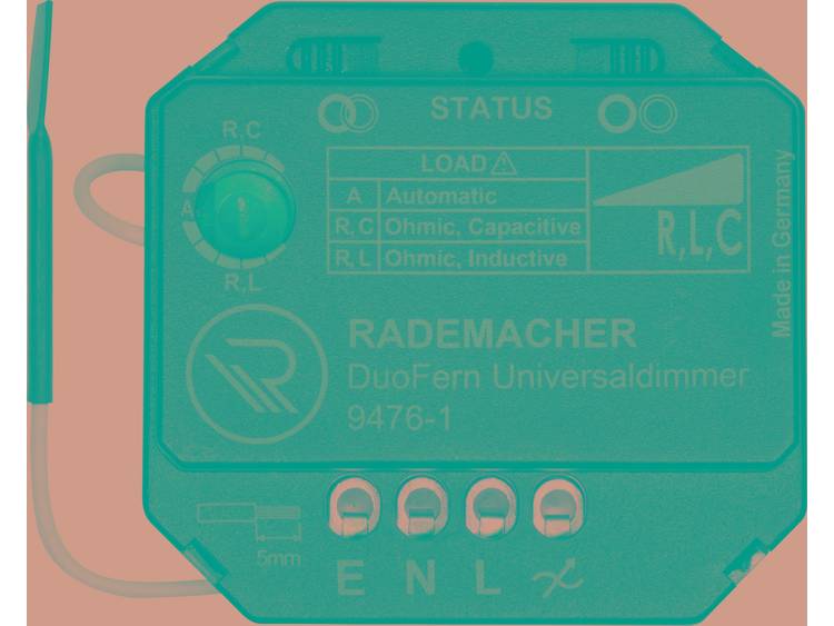 Rademacher DuoFern 35140462 Universele dimactor Inbouw 1-kanaals Bereik max. (in het vrije veld) 100
