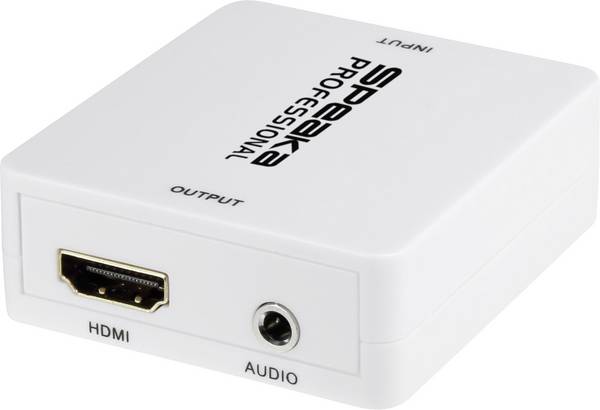 SpeaKa Professional Audio Extractor  [HDMI - HDMI, Jackplug, Cinch] 1920 x 1080 Pixel