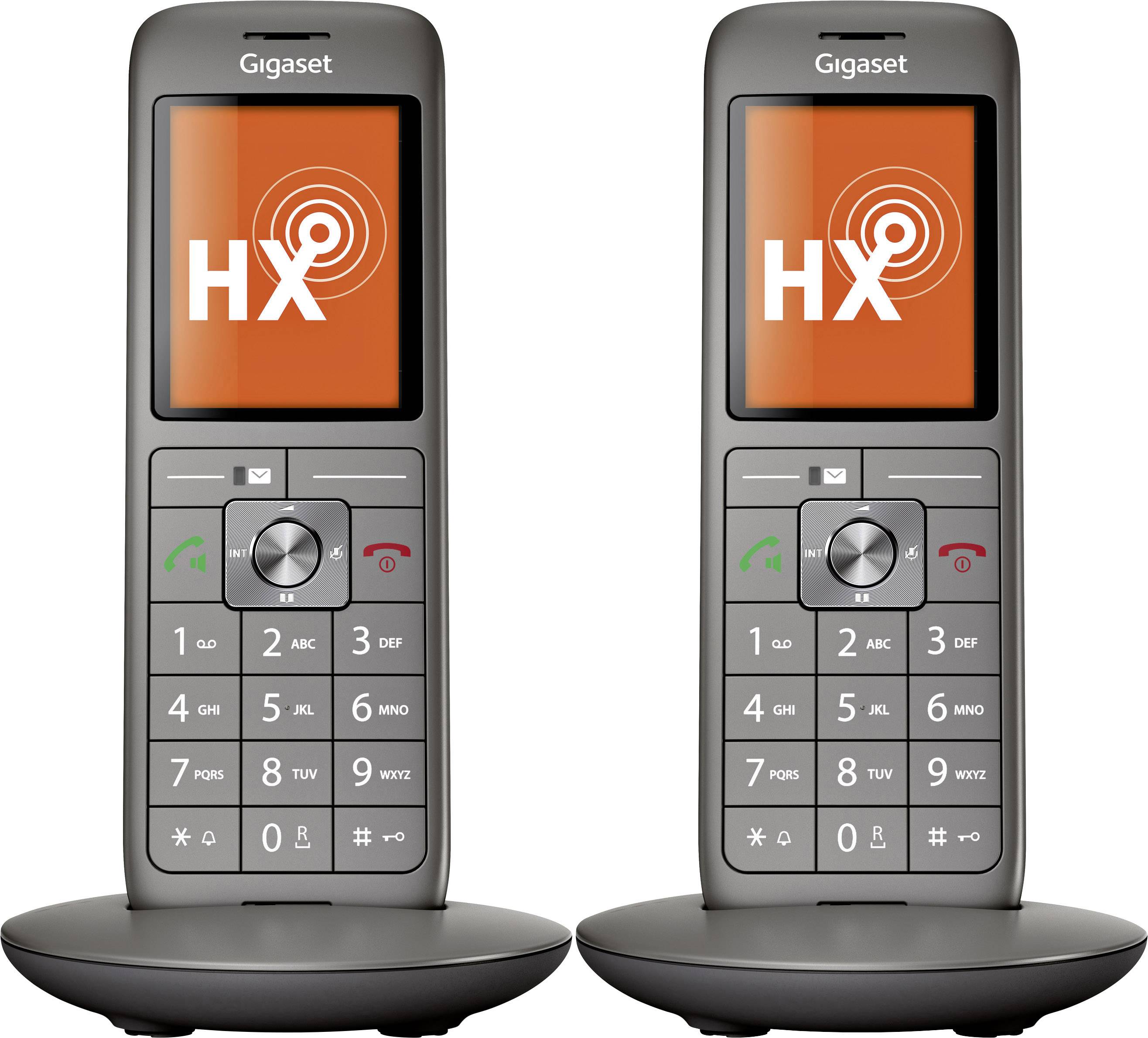 Gigaset CL660 HX Duo DECT handset Antraciet-0