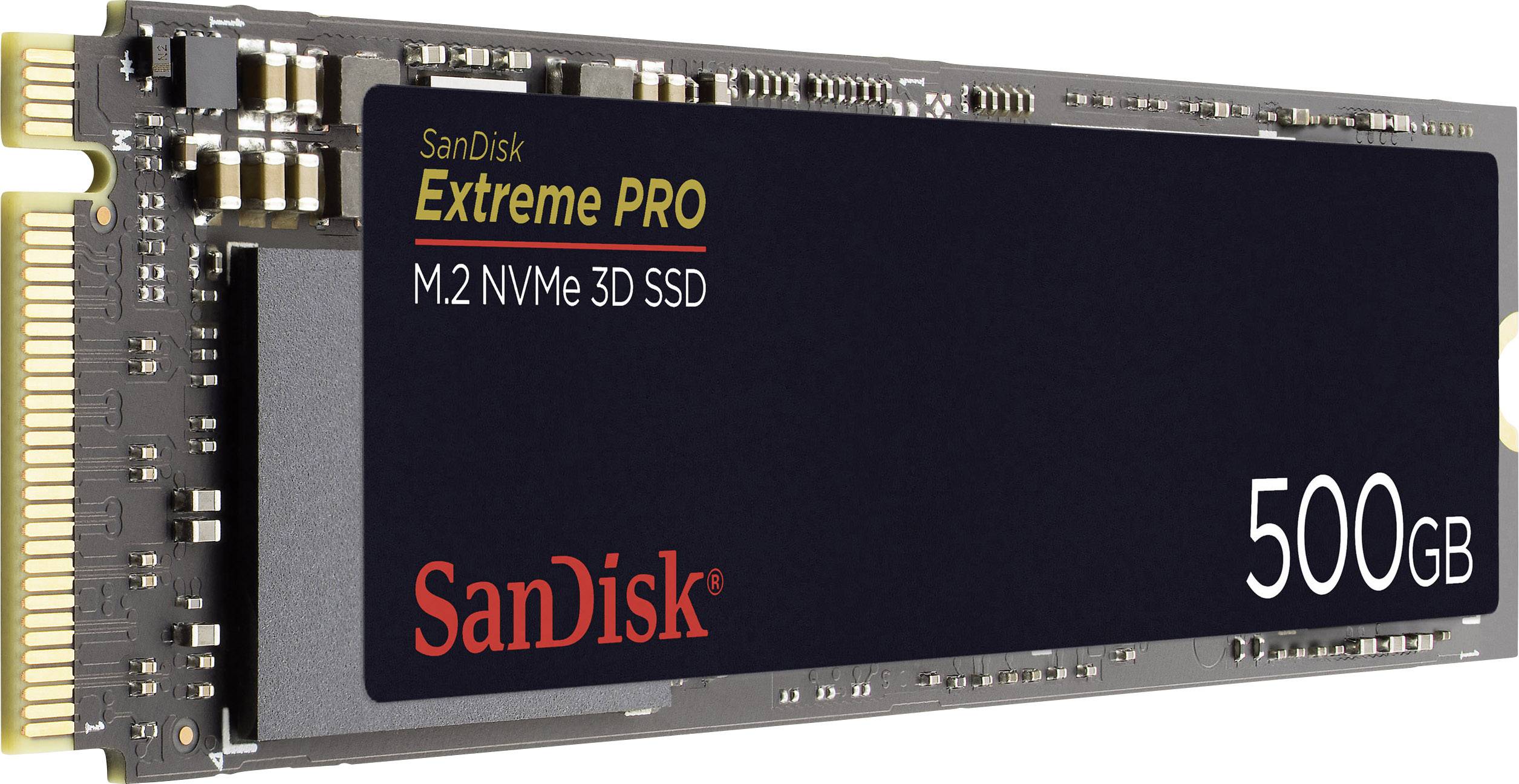 SanDisk Extreme PRO® 3D NVMe/PCIe M.2 SSD 2280 harde schijf 500 GB M.2 NVMe PCIe 3.0 x4-3
