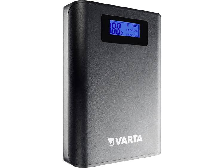 Varta 7800 mAh Powerbank 2 USB-poort(en) LCD