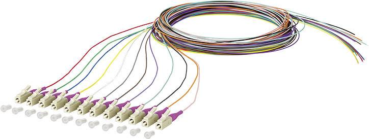 Metz Connect OpDat vezelpigtail OM4 LC 50/125, OM4, 2m